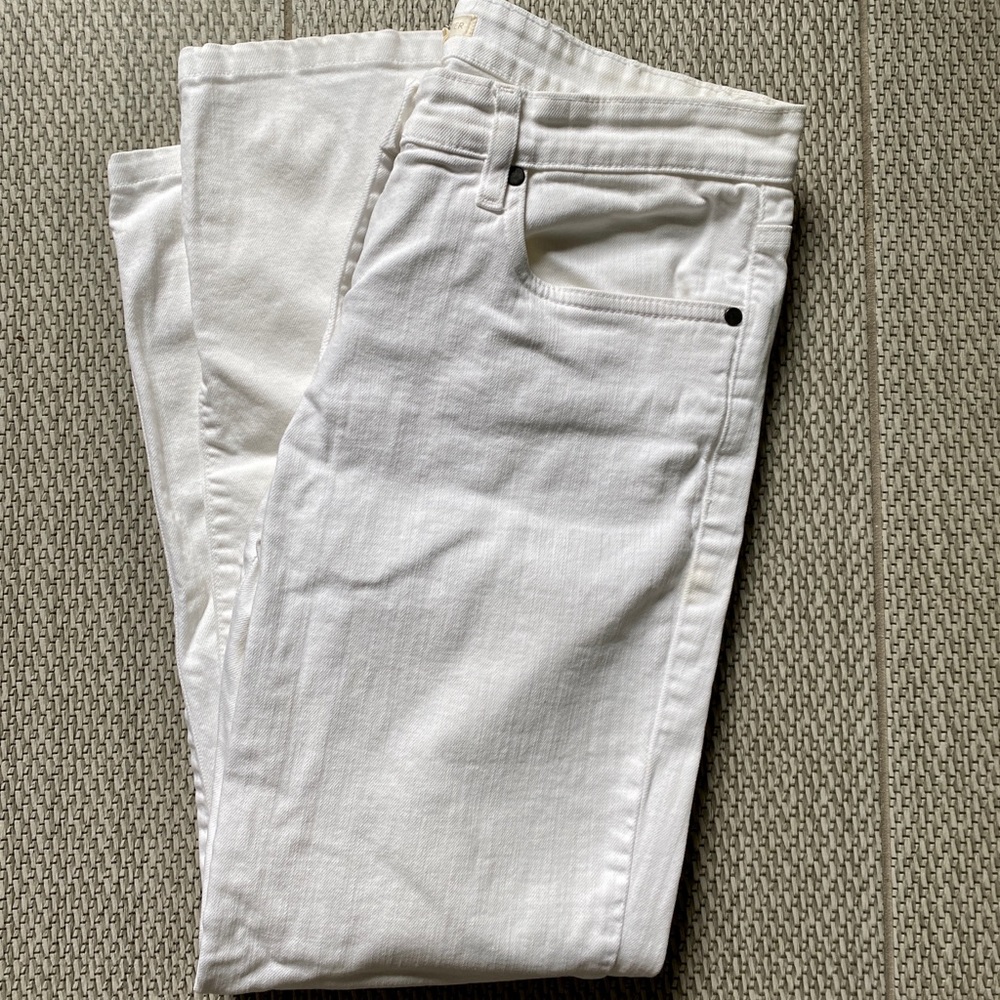 Eileen Fisher white jeans